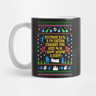 Broadway Ugly Christmas Sweatshirt Mug